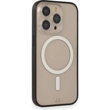 Apple iPhone 14 Pro Kılıf Grand Magneticsafe Kapak - Siyah