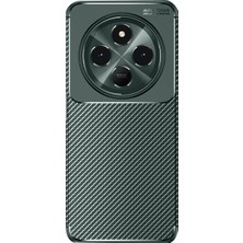 Xiaomi Redmi 14C Kılıf Auto Focus Karbon Kapak - Koyu Yeşil