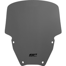 GP Kompozit Honda Forza 250 2021-2026 Uyumlu Spor Ön Cam Gri - 48 cm