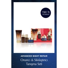 Estee Lauder Advanced Night Repair Onarıcı ve Sıkılaştırıcı Tanışma Seti - Gelée Temizleyici 30ML & Onarıcı Serum 15ML & Göz Kremi 5ml & Gece Kremi 15ML