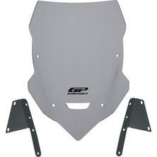 GP Kompozit Bajaj Dominar 250 2017-2026 Uyumlu Ön Cam Gri - 40 cm