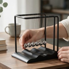 Keyfim Shop Isme Özel Newton Denge Topları