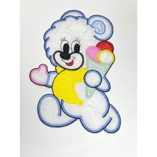AyrStore Karan Tuhafiye Bebek Battaniye Aplikesi/bebek ve Çocuk Aplikesi/büyük Boy, Mavi, 02792