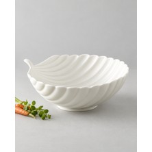 Be Original Pera 26 cm Oyster Kase | Porselen Istiridye Formlu Servis Kasesi