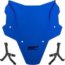 GP Kompozit Honda CB750 Hornet 2025-2026 Uyumlu Ön Cam Mavi - 35 cm