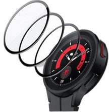 Zamerya Galaxy Watch 4 42MM Polymer Nano Ekran Koruyucu - Şeffaf