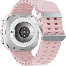 Zamerya Watch 7 Ultra KR417 Rug Silikon Kordon - Pudra