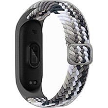 Zamerya Mi Band 4 Kordon - Gri-Siyah
