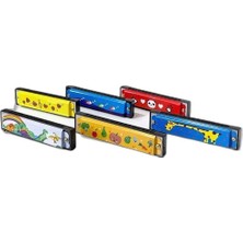 Zamerya Desenli Metal Mızıka ALK4388