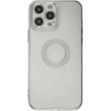 Zamerya Iphone 14 Pro Max Kılıf Santa Lens Silikon - Şeffaf