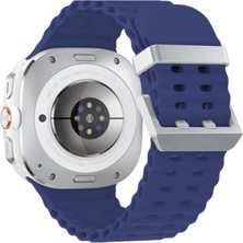 Zamerya Watch 7 Ultra KR417 Rug Silikon Kordon - Lacivert