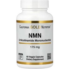 California Gold Nutrition Nmn, 175 Mg, 60 Bitkisel Kapsül