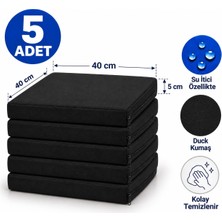 Komodo Sport Kare 40X40X5CM Minderi , Sandalye Minderi ,kreş Anaokulu Oyun Minderi , Bahçe Dekor Minderi 40X40X5 cm 5(Adet)