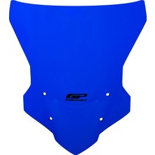 GP Kompozit Yamaha MT-09 Tracer 2015-2017 Uyumlu Ön Cam Mavi - 40 cm