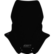 GP Kompozit KTM Duke 250 2011-2016 Uyumlu Ön Cam Siyah - 44 cm