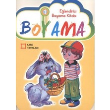 Kare Yayınları Eğlendirici Boyama Kitabı 01