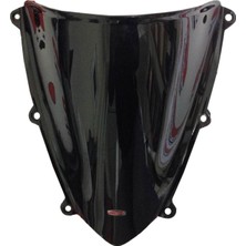 GP Kompozit Honda CBR600RR 2007-2012 Uyumlu Ön Cam Siyah - 34 cm
