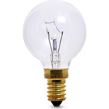 EON300K Electrolux Uyumlu 40W E14 300°C Isıya Dayanıklı Ankastre Fırın Lamba Ampul Işık Sarı