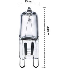 MG22M8254AK/E2 Samsung Uyumlu 25W G9 300°C Isıya Dayanıklı Ankastre Fırın Lamba Ampul Işık Sarı