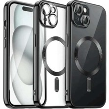 iPhone 15 Kılıf Kross Magneticsafe Kapak - Siyah