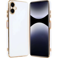 Galaxy A06 Kılıf Volet Silikon - Beyaz