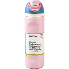 Owala Freesip 24 Oz (710 Ml) Paslanmaz Çelik Vakumlu Termos Matara
