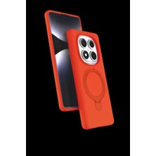 Redmi Note 14 Pro 5g Regal Magsafe Standlı Kapak - Turuncu