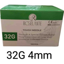 Roselante 32G 4mm  Mezoterapi Igne Ucu 100 ADET