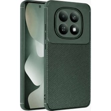 Redmi Note 15 Pro Plus 5g Auto Focus Karbon Kapak - Koyu Yeşil