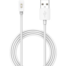 Microsonic Xiaomi Smart Band 10 Pro Manyetik USB Şarj Kablosu Beyaz