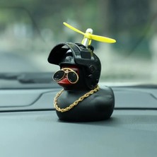Temungur Nigas Ördek Pubg Kasklı Ördek Işıklı Pervaneli Ördek Siyah Ördek Gözlüklü Kolyeli Ördek