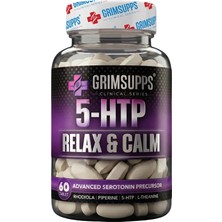 Grımsupps 5-Htp Relax & Calm 60 Tablets Grim Supps Clinical