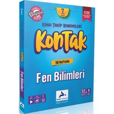 TeknoKapsül Paraf Yayınları 7. Sınıf Fen Bilimleri Kontak Konu Takip Denemeleri