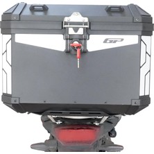Gp Kompozit Base Universal 51 Lt Alüminyum Motosiklet Çantası Siyah