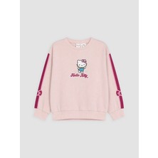 Lc Waikiki Yeni Sezon Pembe Hello Kitty Baskılı Kız Çocuk Sweatshirt