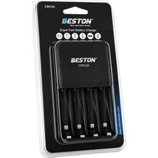 Beston C9012A Aa/aaa Ni-Mh/ni-Cd Akıllı Hızlı Pil Şarj Cihazı