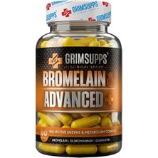 Grımsupps Bromelaın Advanced+ 60 Capsules Grim Supps Clinical