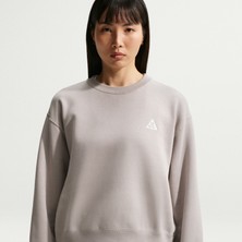 Nike Acg Therma-Fıt Tuff Fleece Crew Kadın Sweatshirt