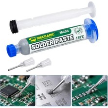 Omrs Store Powermaster PM-39106 Mechanic MS38 50 Gram 4 Microns Leaded Medium Temp 138C Şırınga Krem Lehim