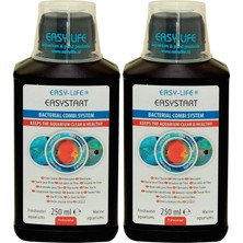Happy Trend 2'li Paket – 2 x 250 ml Akvaryum Filtresi Için Biyolojik Bakteri Kültürü, Filtre Yapısını Hızlandırır, Temiz Suyu Destekler, Balıklar ve Bitkiler Için Güvenli