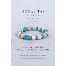 8 mm Doğal Taş Kadın Bilekliği
