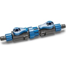 Happy Trend 91582 Shutoff Valve 12/16, Su Akışı Ayarı Için Çift Kilitli Vana, Ayırma Fonksiyonlu, 12 ve 16 mm Hortum Bağlantısı