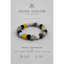8 mm Çakra Taşları Doğal Taş Bileklik