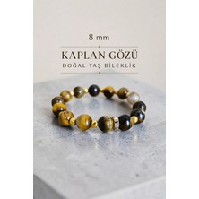 Kaplan Gözü Doğal Taş Bileklik - Kadın Bileklik Tasarımı
