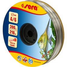 Happy Trend 4/6 Hortum Gri 200 M - Akvaryum Hava Hortumu - 4/6 mm Çaplı Esnek Hava Pompası Hortumları (Iç/dış)