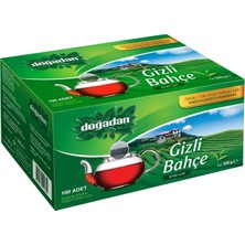 Doğadan Gizli Bahçe Demlik Poşet Çay 100'LÜ 320 G - 5 Adet