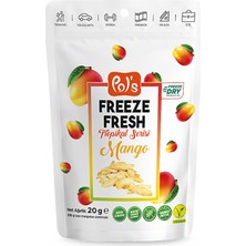 Pol's Freeze Fresh Tropikal Seri Mango 20 G - 5 Adet