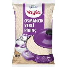 Yayla Yerli Pirinç Osmancık Bölgesi Mahsulü 2 kg - 8 Adet