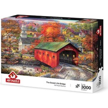 Happy Trend Puzzle Tatlı Hayat Köprüsü 3000 Parça Puzzle