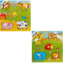 Happy Trend Tahta Bultak Raptiyeli Puzzle 5 Parça 2A